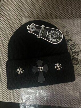 Chrome Hearts Black hat
